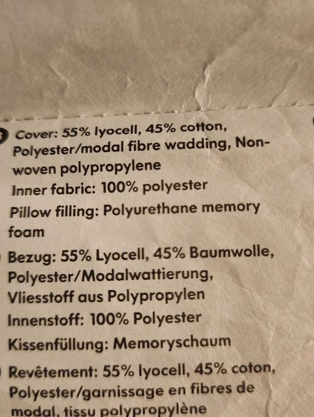 Ikea 365+ FAST  Pillow, Orthopedic Neck Back Support, pain Relief